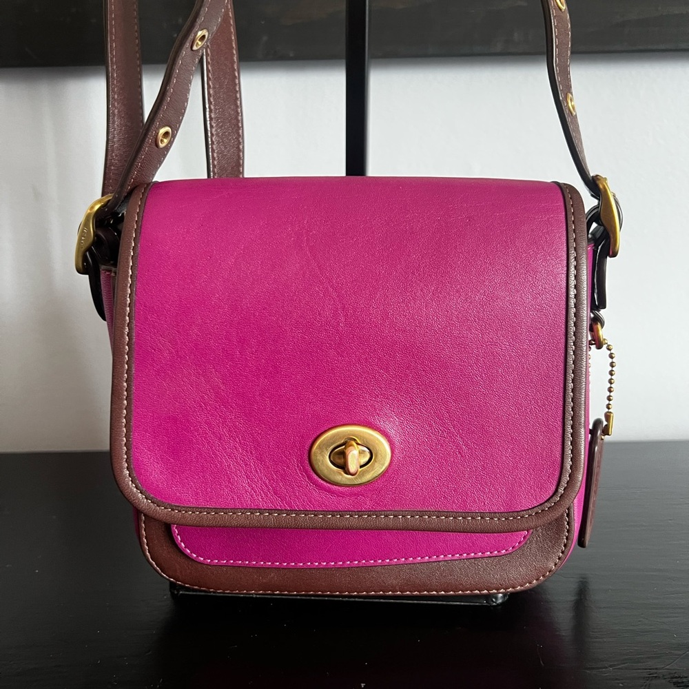 Coach 1941 Rambler 16 Colorblock Crossbody Bag